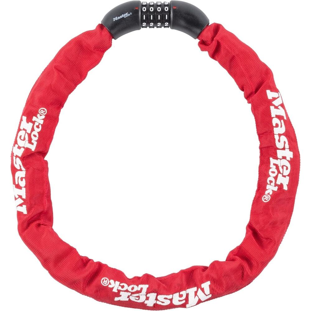 Master Lock 3ft Long x 5/16in Diameter Steel Chain w/combination(Spt007)